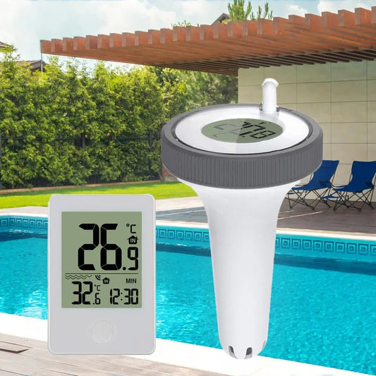 Thermomètre numérique flottant pour piscine – Idéal pour piscines, salles de bain et aquariums MADATEX