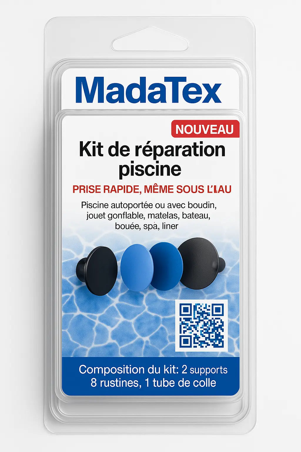 Kits de Réparation et Recharges pour Piscines Autoportantes – Prolongez la Vie de Votre Piscine - MADATEX