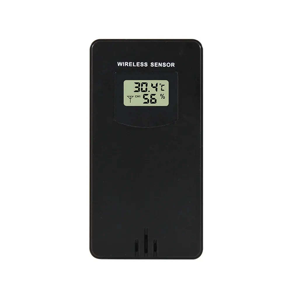 Multifunctional Weather Station Alarm Clock Touch Screen Thermometer Hygrometer Wireless Sensor Sunrise Sunset Hygrothermograph MADATEX