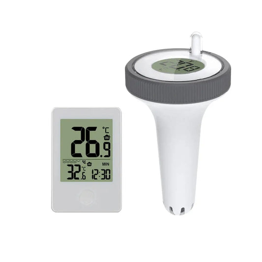 Thermomètre numérique flottant pour piscine – Idéal pour piscines, salles de bain et aquariums MADATEX